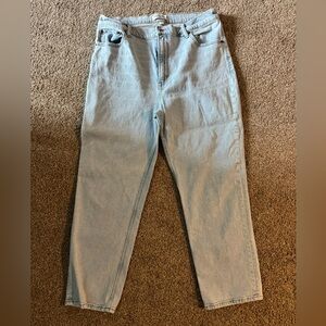 Abercrombie & Fitch Ankle Straight Ultra High Rise jeans